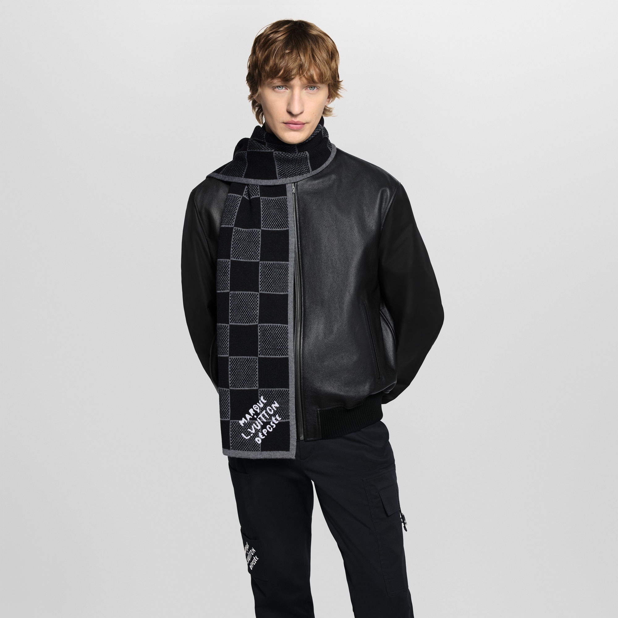 Damier Heritage 圍巾 . in 男士