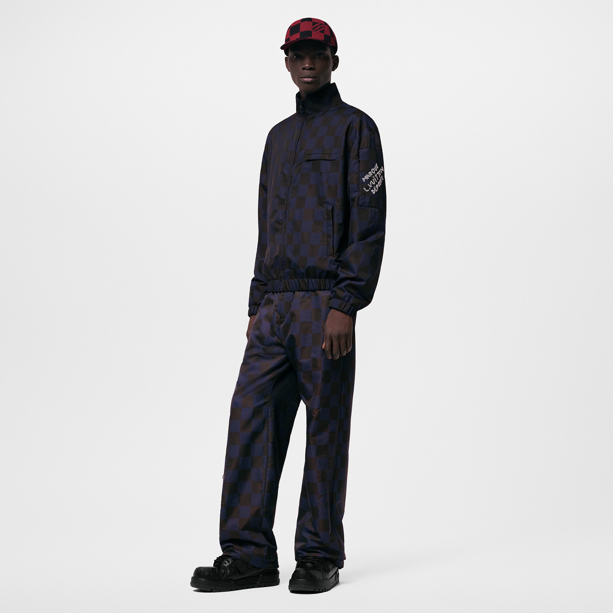 Damier Pop 尼龍旅行外套  in 男士