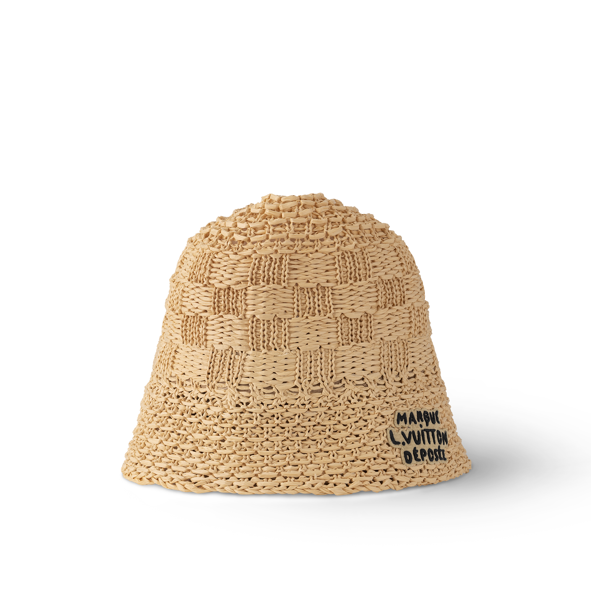 Damier Raffia 帽子 . in 男士