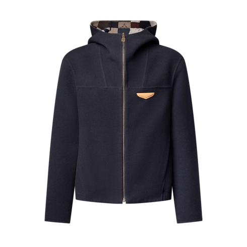 Damier 雙面連帽外套 in 男士's 時裝系列 大衣與夾克 collections by Louis Vuitton (產品縮放)