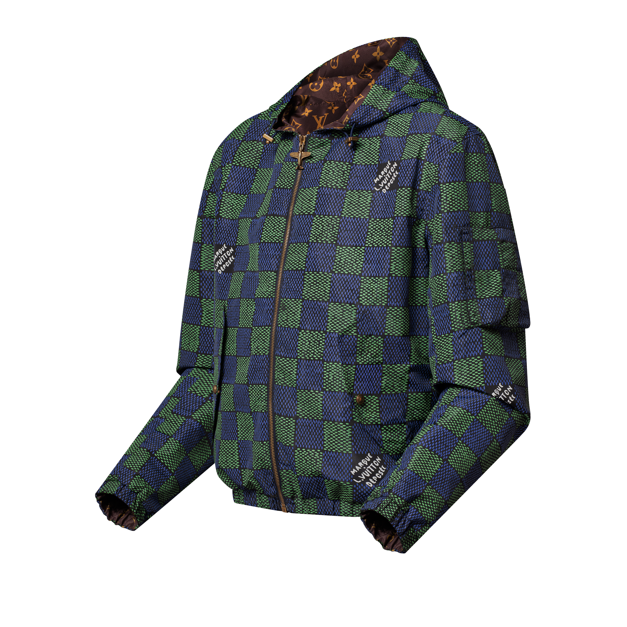 Damier 雙面風衣  in 男士