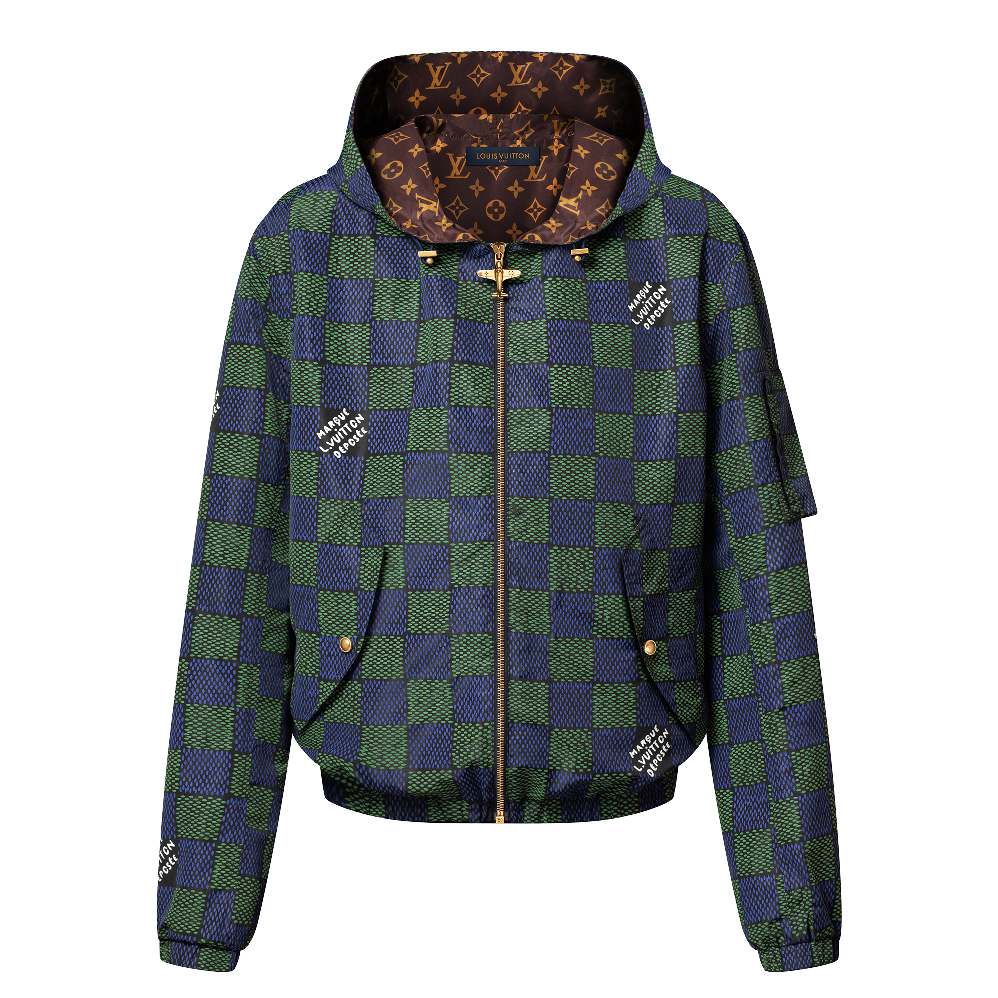 Damier 雙面風衣  in 男士