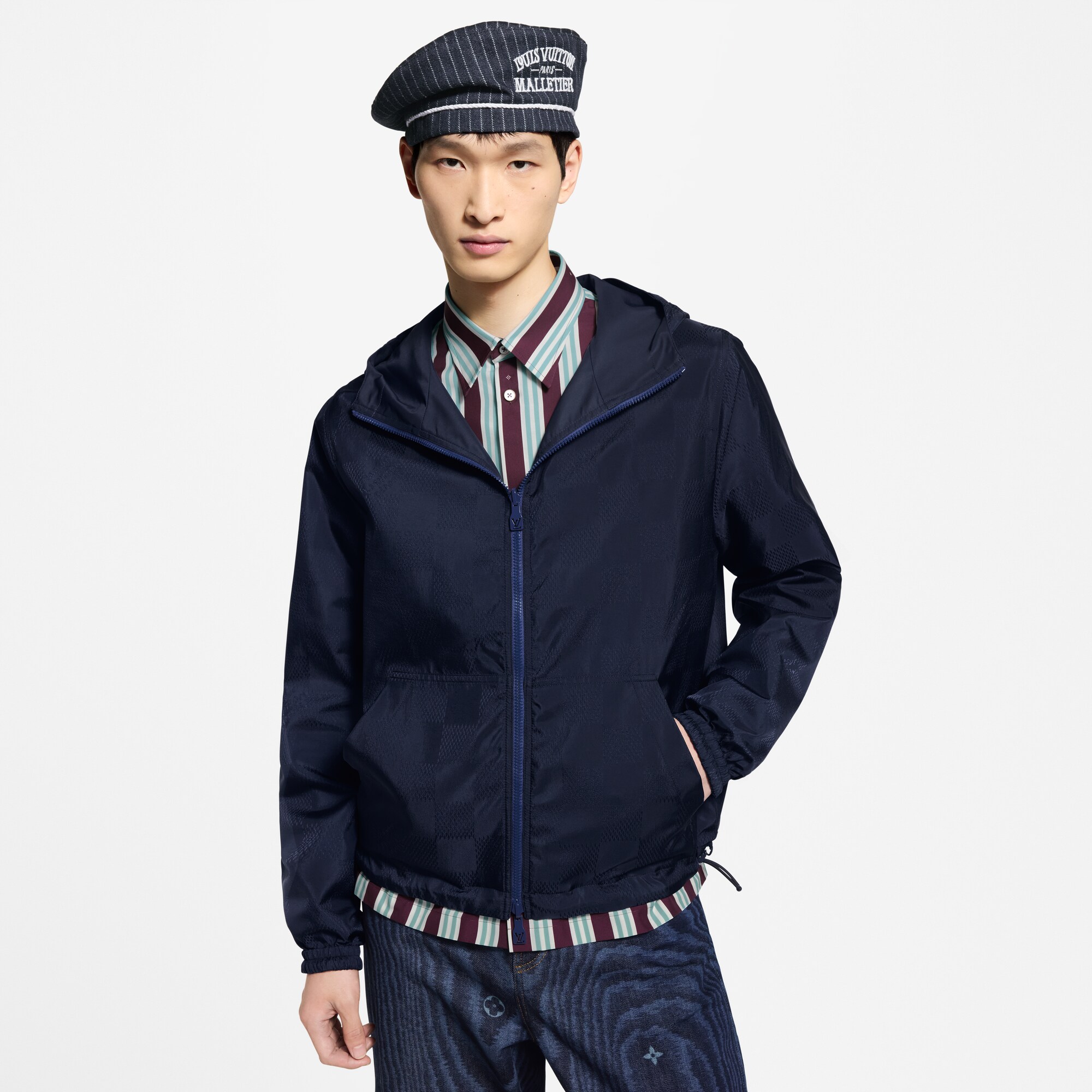 Damier 雙面風衣  in 男士