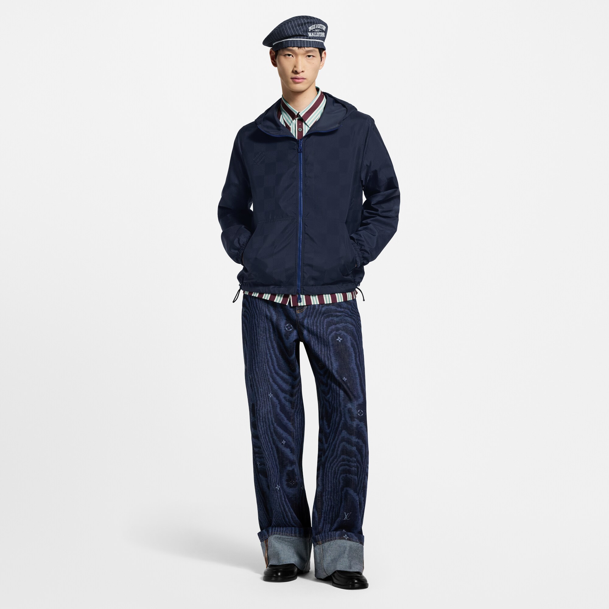 Damier 雙面風衣  in 男士