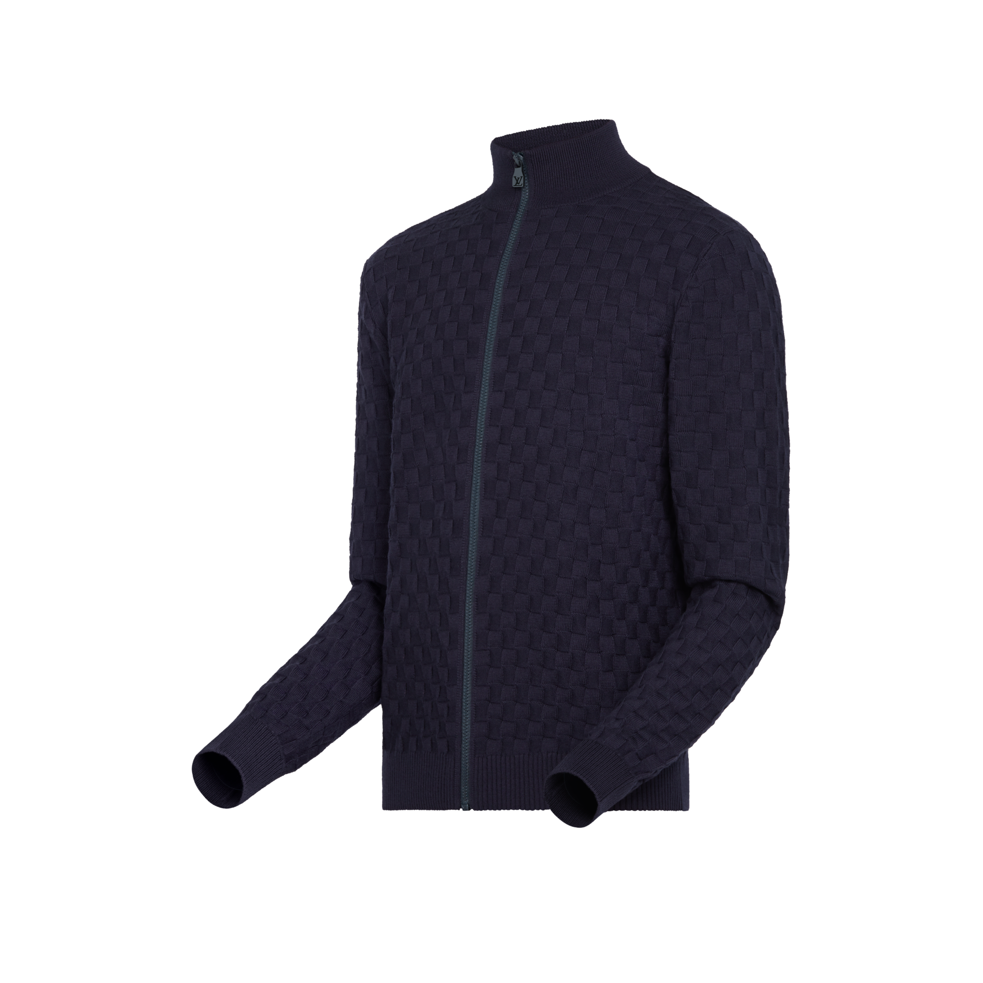 Damier 標誌全拉鏈開襟外套  in 男士