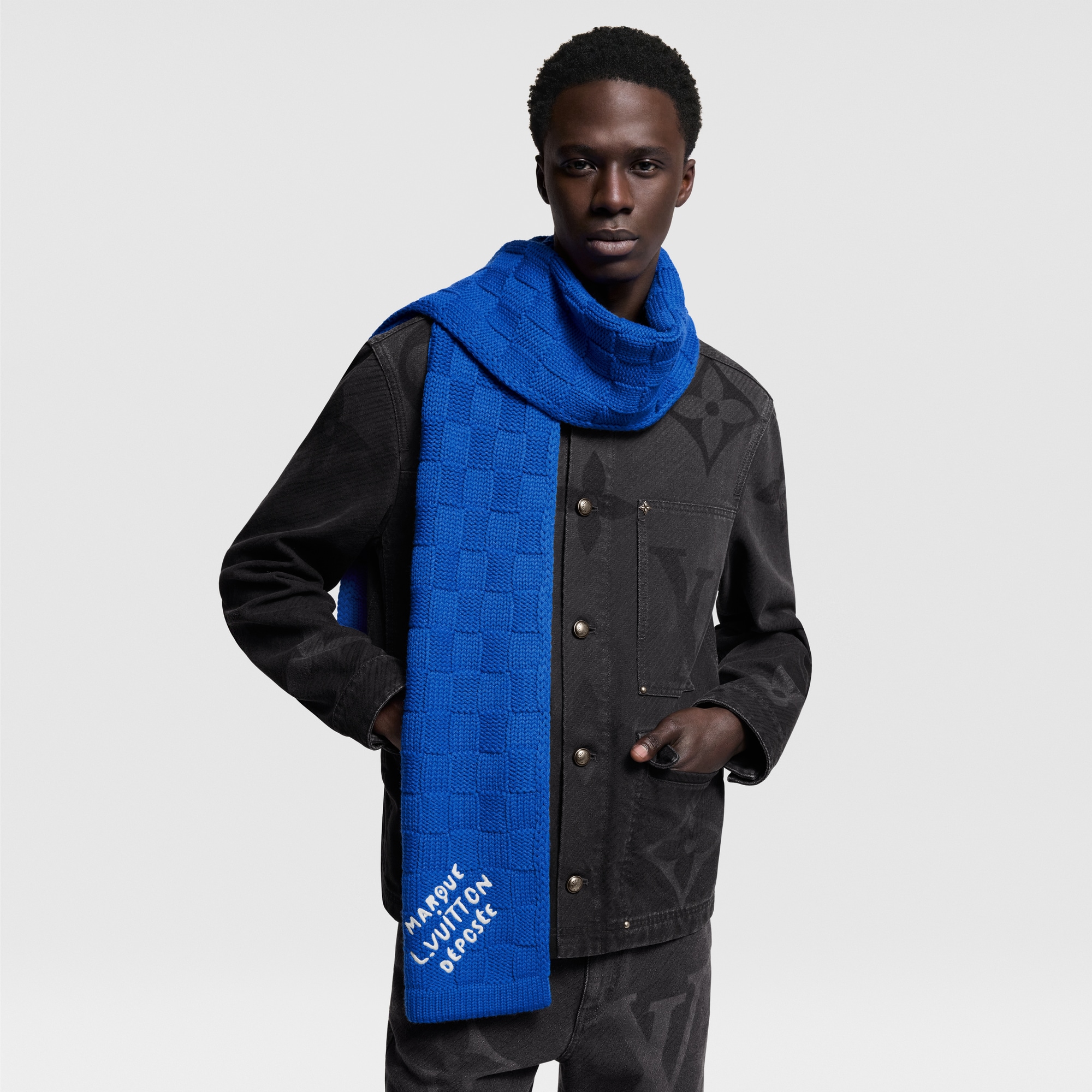 Damier Snug 圍巾 . in 男士