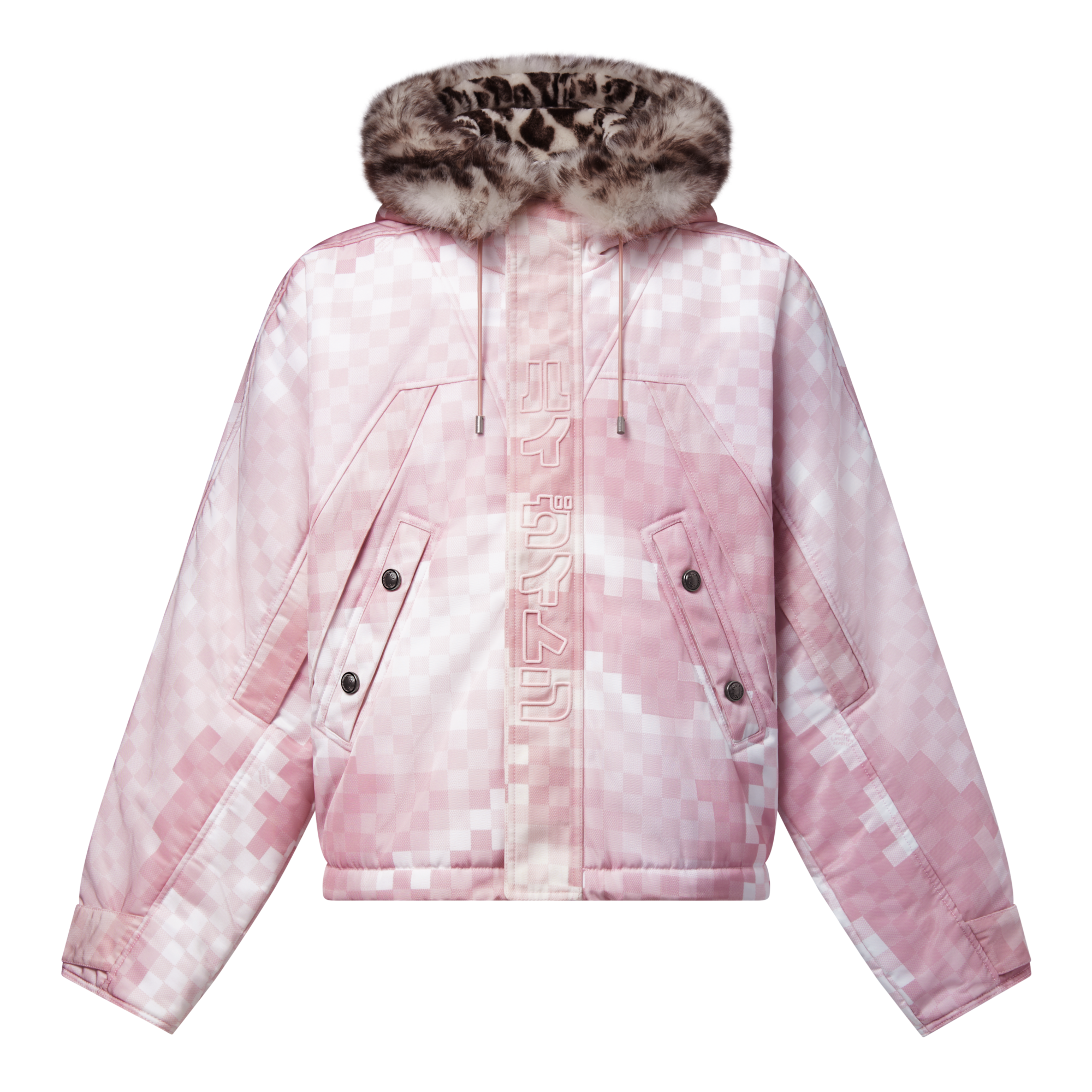 迷彩印花羽絨外套  in 男士