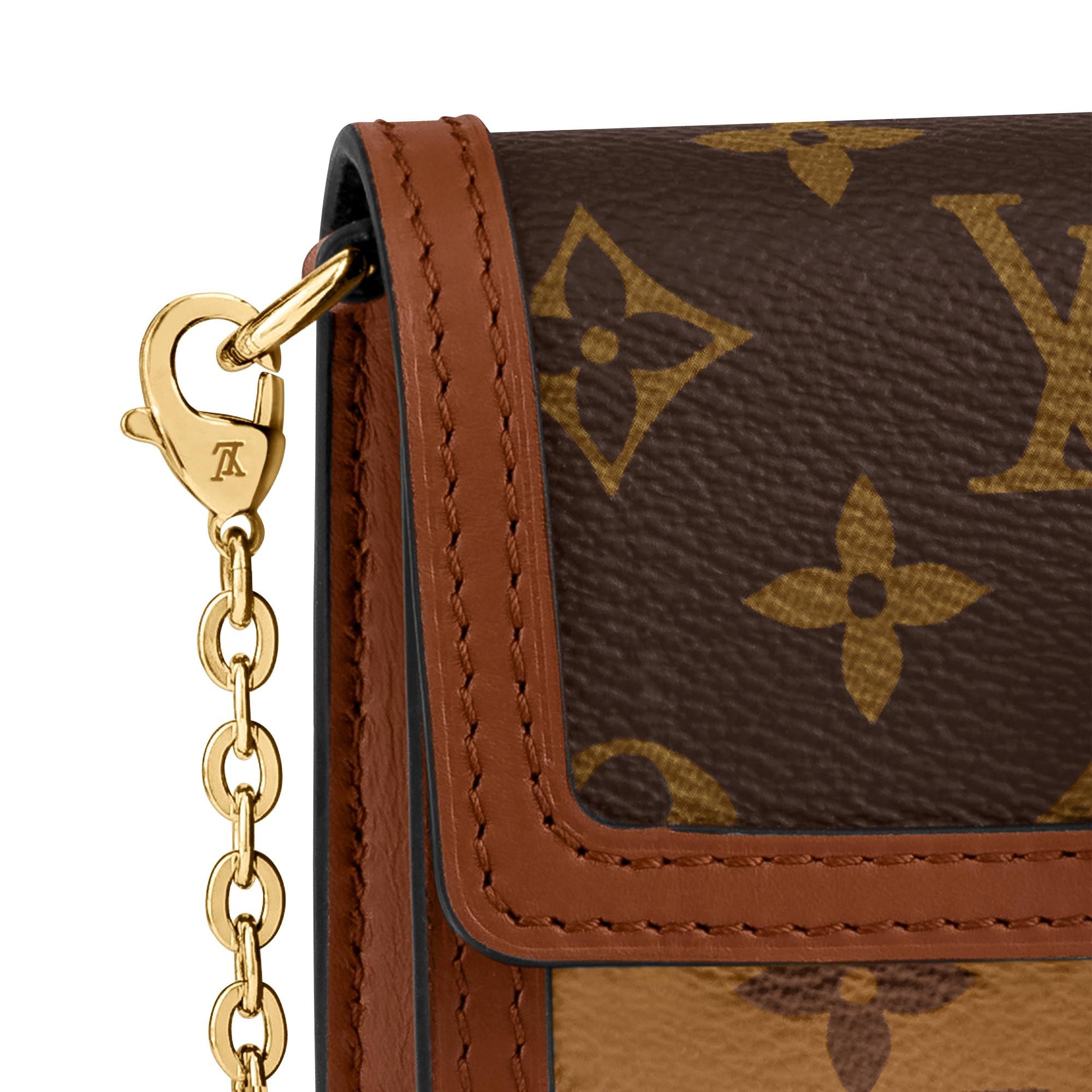 Dauphine 鏈條包 其他 Monogram 帆布 in 女士