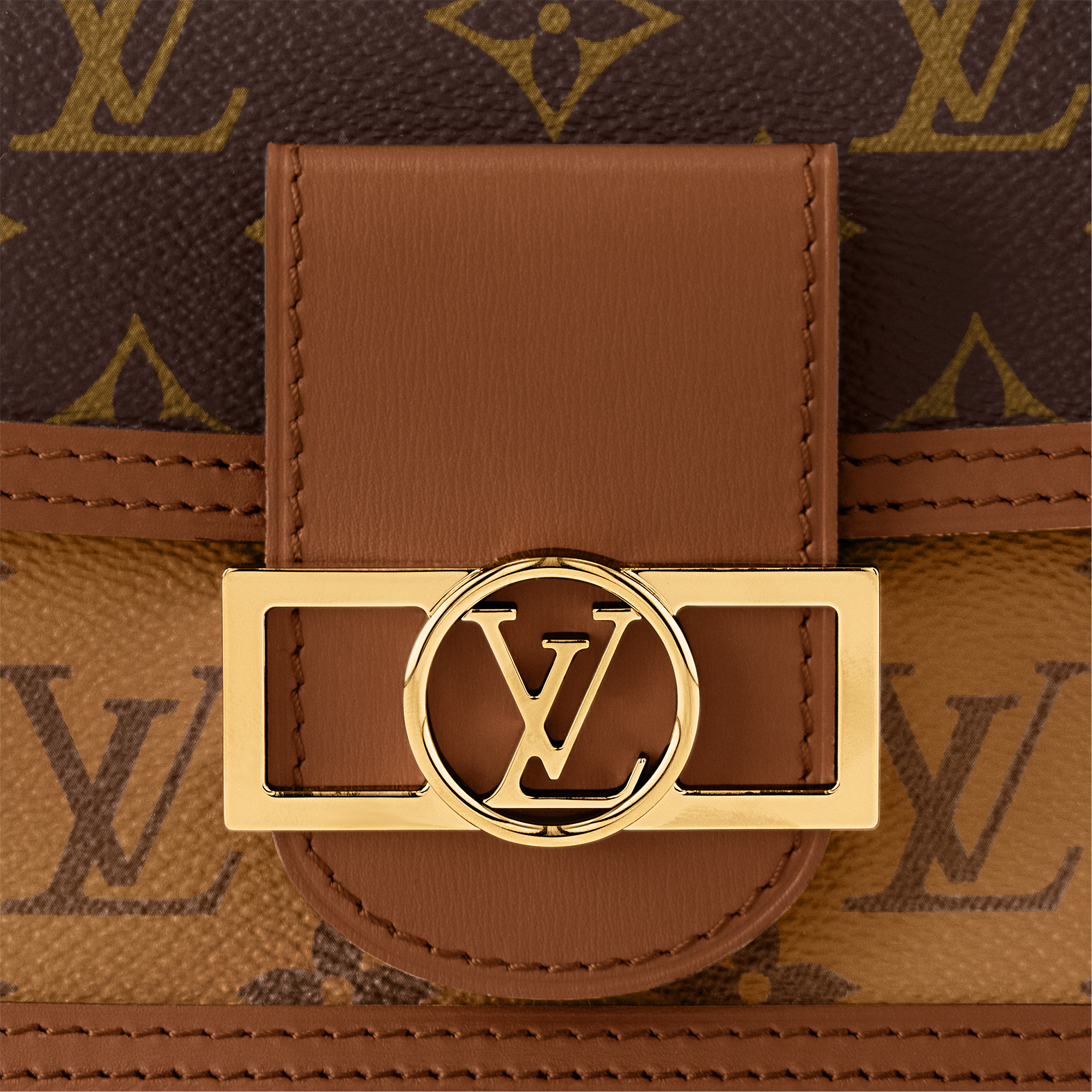 Dauphine 鏈條包 其他 Monogram 帆布 in 女士