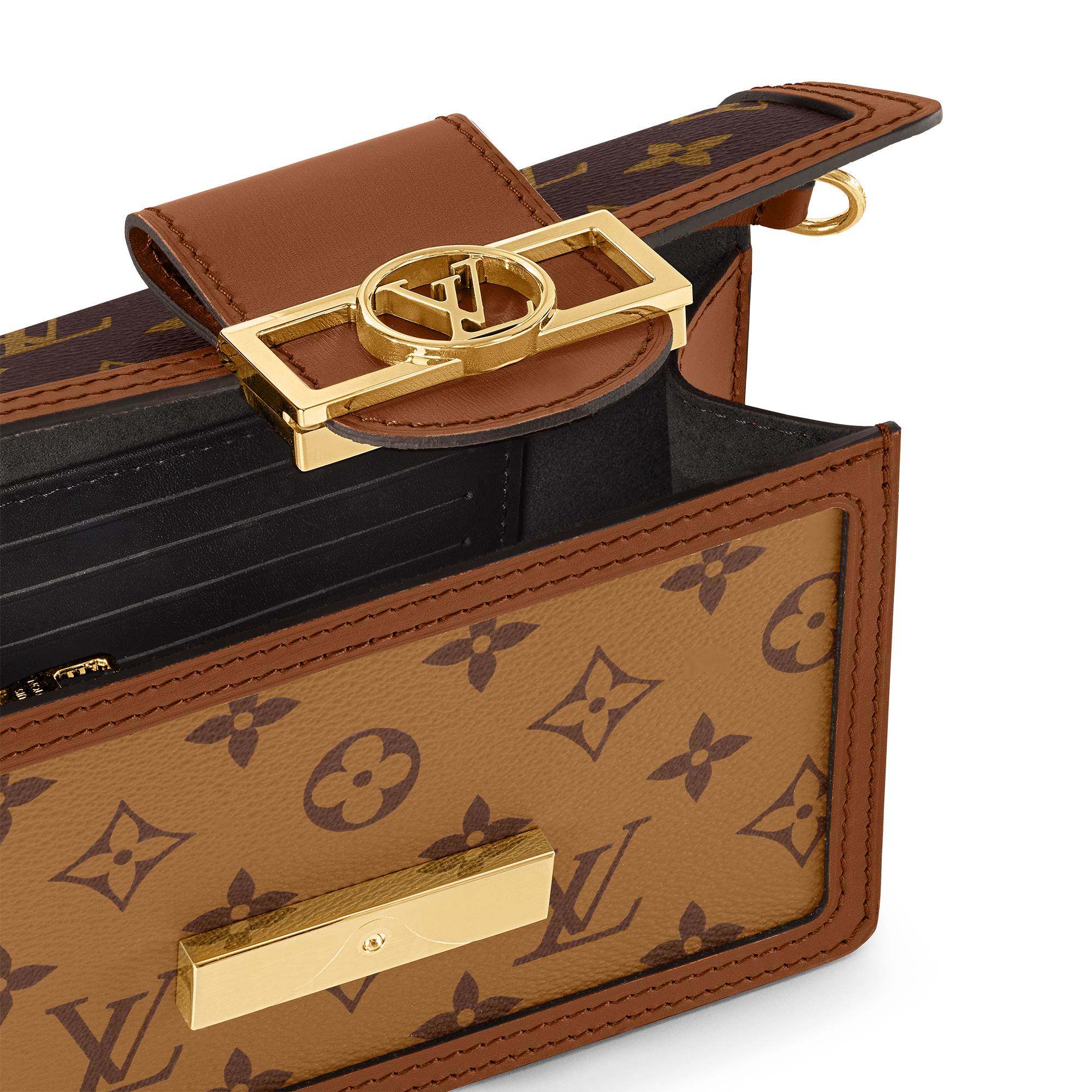 Dauphine 鏈條包 其他 Monogram 帆布 in 女士