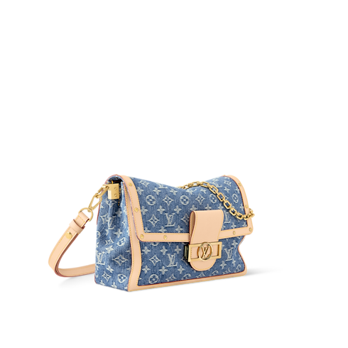 Dauphine Soft GM Monogram Denim in 時尚包包及小型皮件's 女士時尚包包 LV Icons collections by Louis Vuitton (產品縮放)