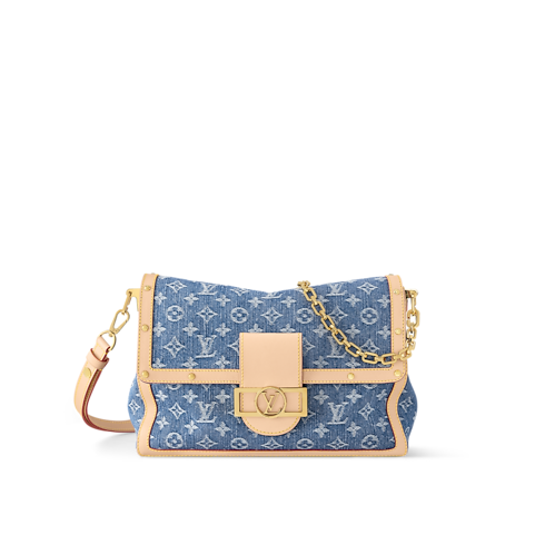 Dauphine Soft GM Monogram Denim in 時尚包包及小型皮件's 女士時尚包包 LV Icons collections by Louis Vuitton (產品縮放)
