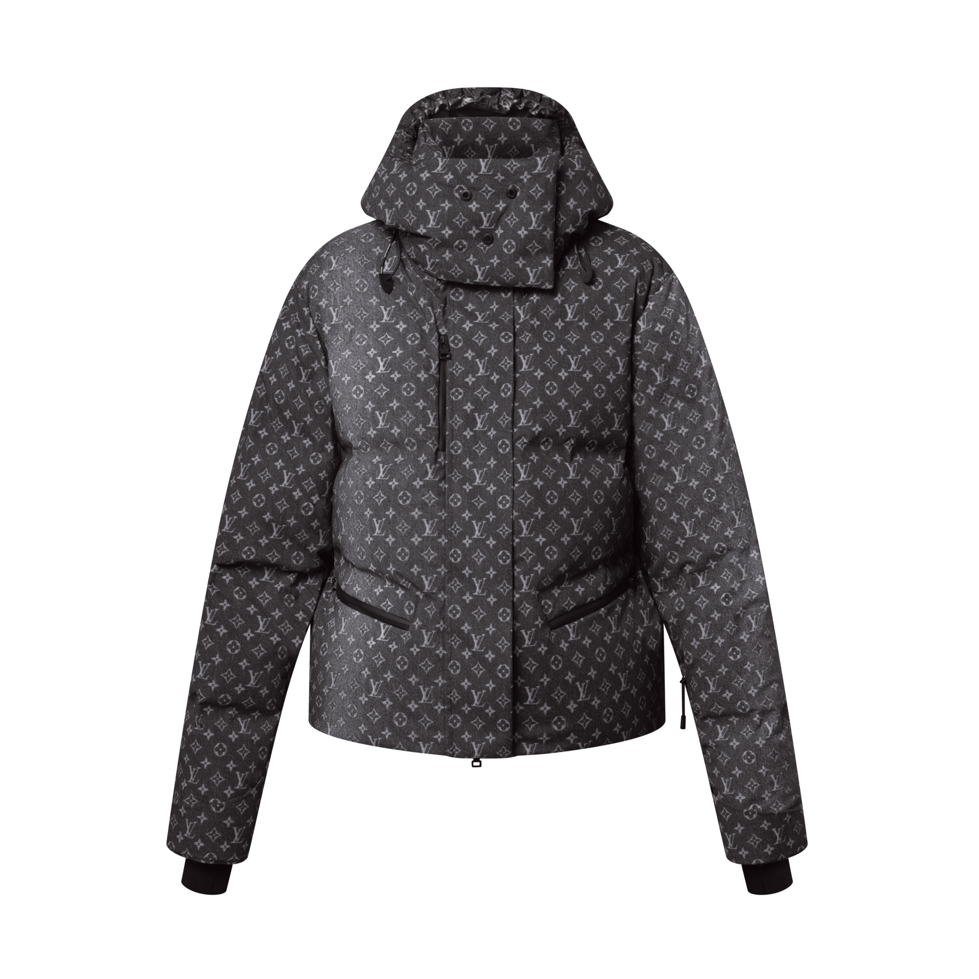 牛仔布效果 Monogram圖案滑雪外套  in 女士