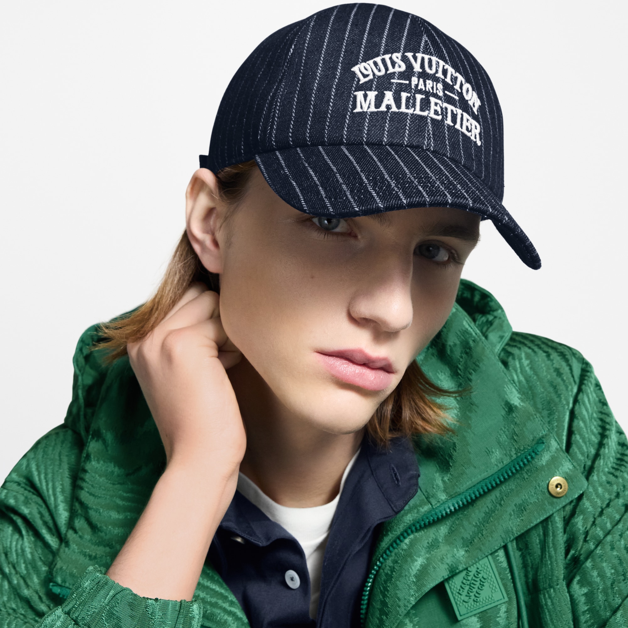 Denim Stripes 棒球帽 . in 男士