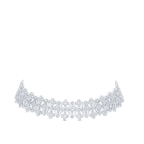 Dentelle Masterpiece 白K金配鑽石項鍊 in 珠寶系列's 按類別瀏覽 高級珠寶總覽 collections by Louis Vuitton (產品縮放)