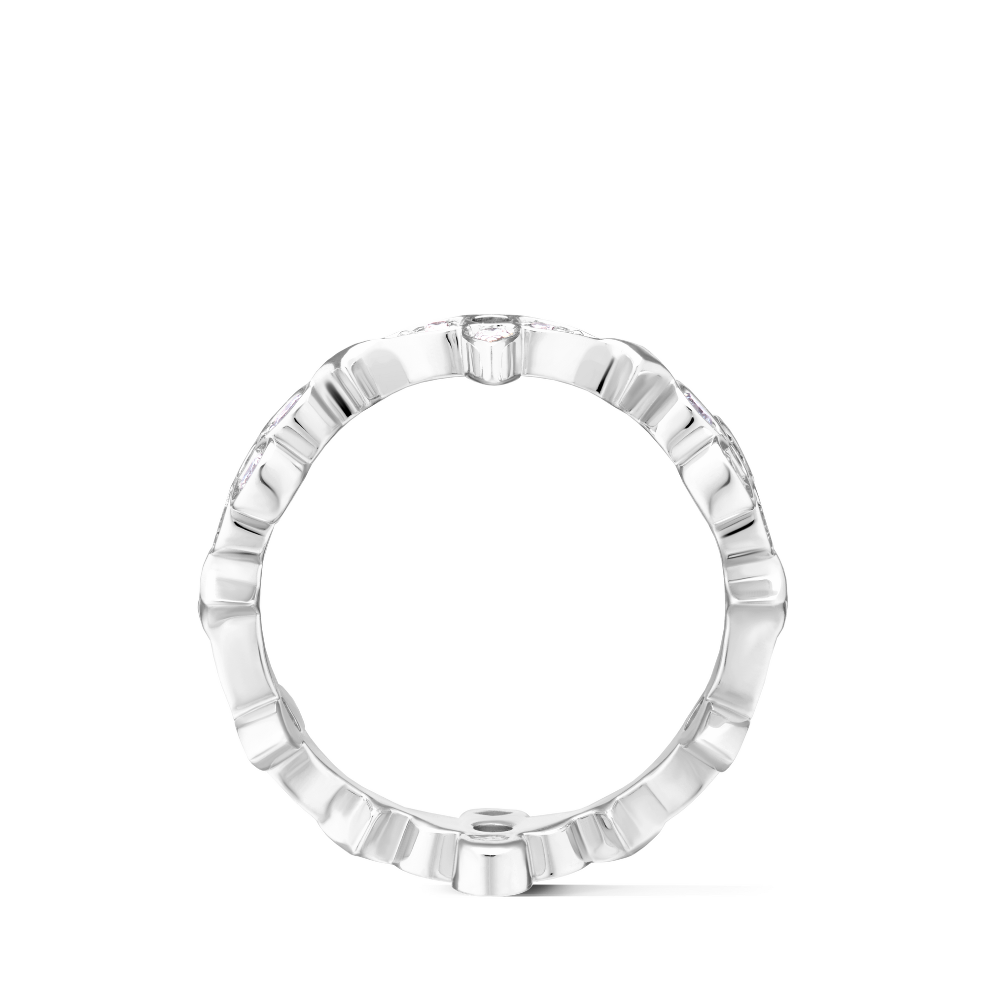 Dentelle 白K金鑽石戒指  in 珠寶系列