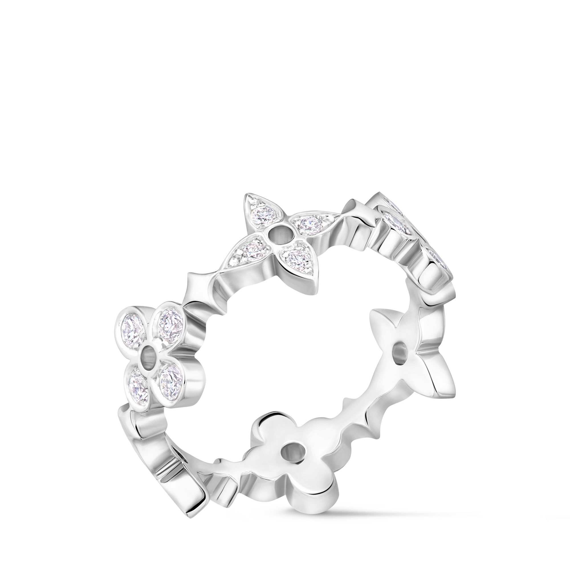 Dentelle 白K金鑽石戒指  in 珠寶系列