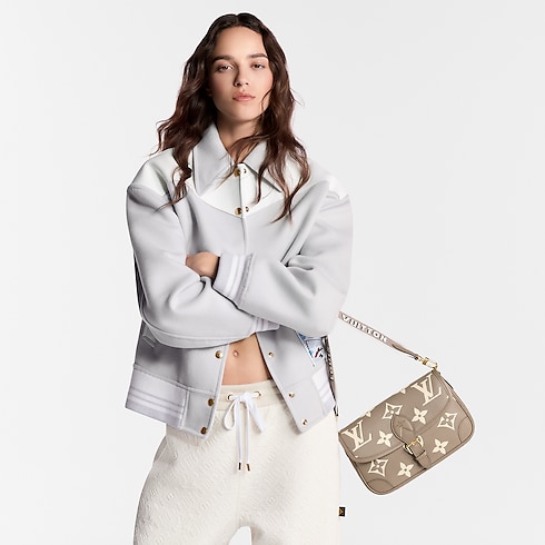 Diane Monogram Empreinte 皮革 in 女士's 時尚包款 所有系列 collections by Louis Vuitton (產品縮放)