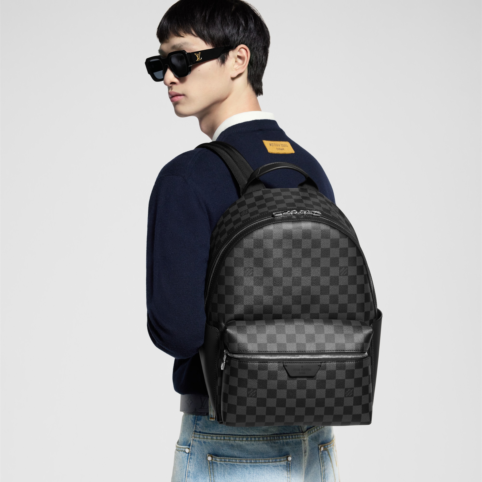 Discovery PM 後背包 Damier Graphite 帆布 in 男士