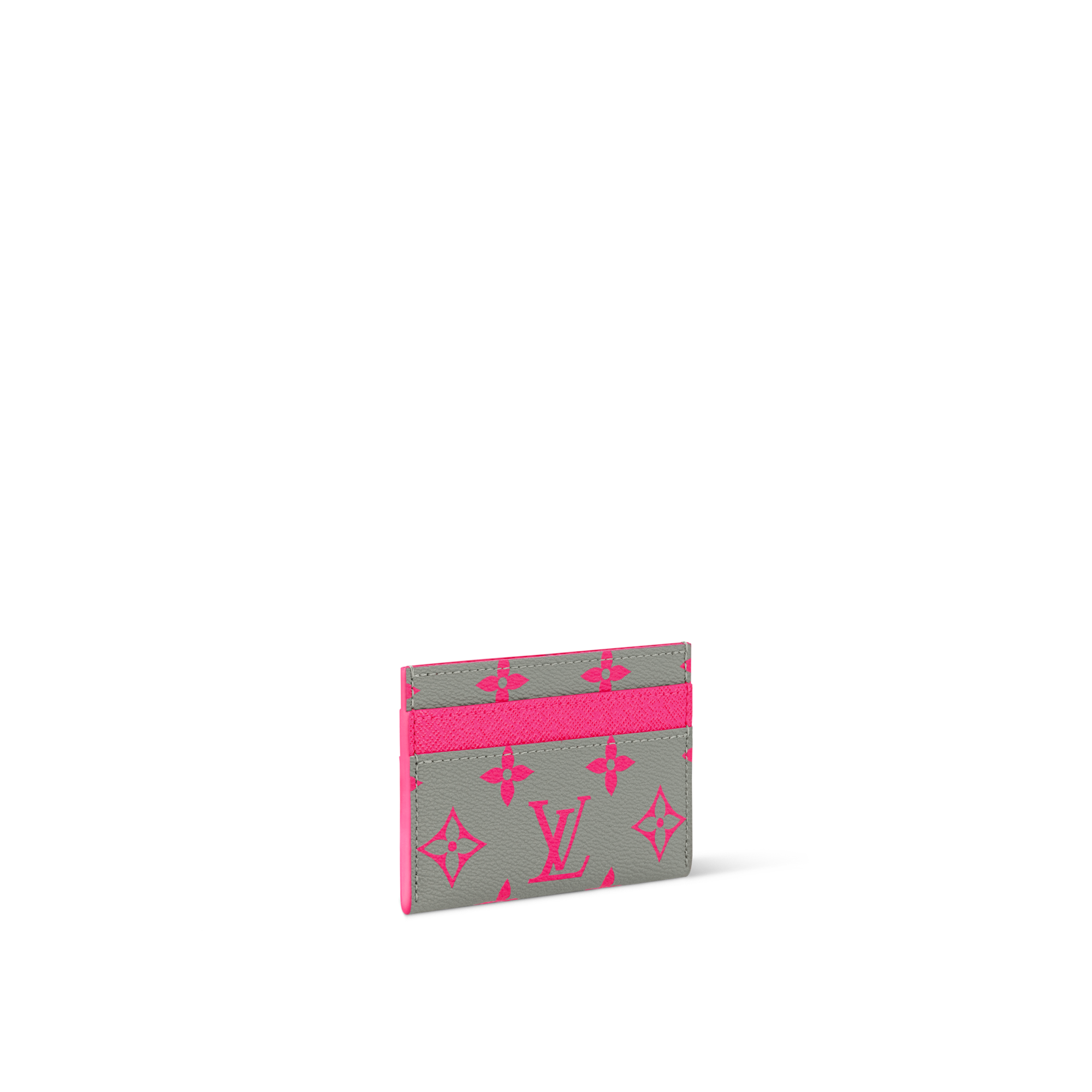 雙面名片夾 Monogram Other 帆布 in 時尚包包及小型皮件