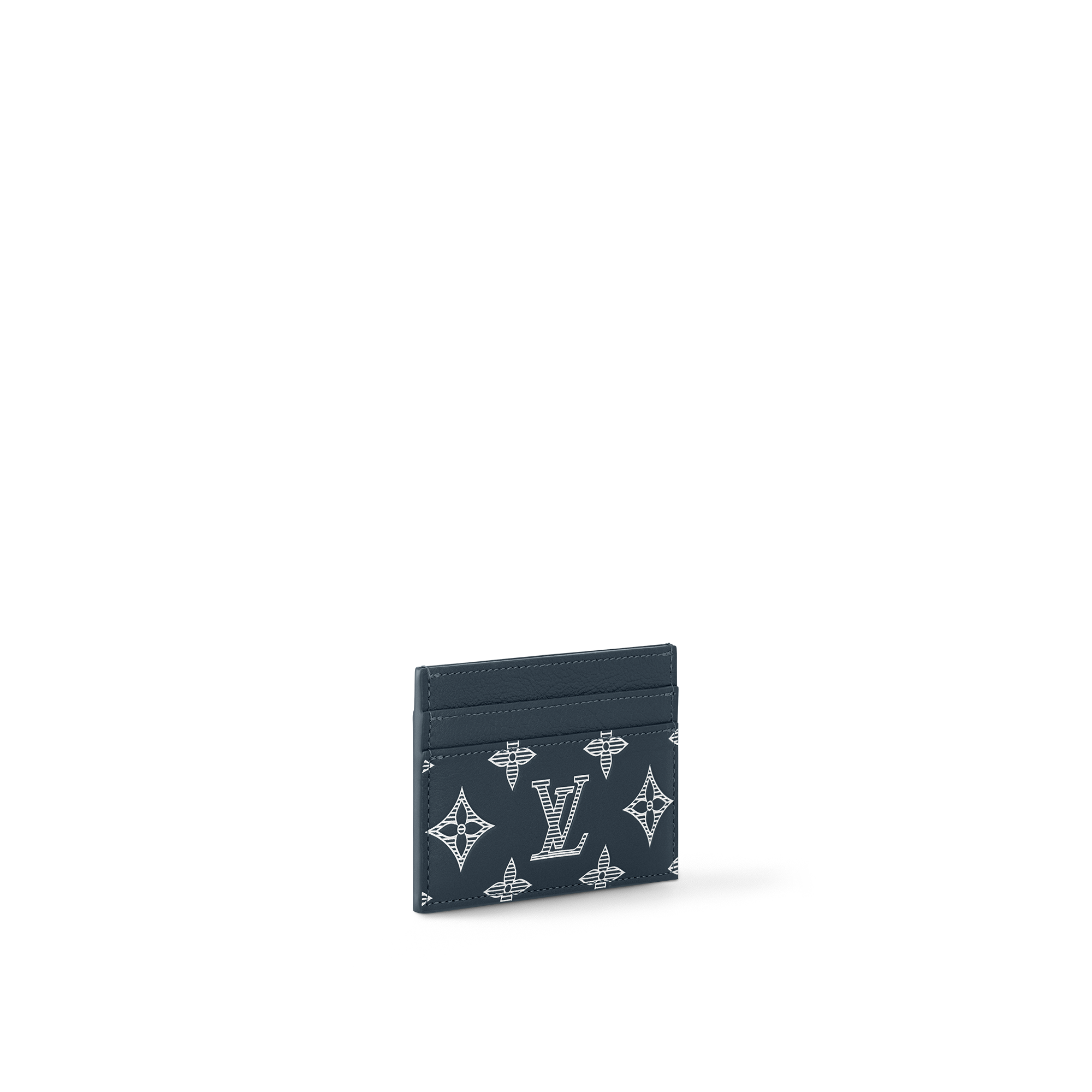 Double 名片夾 Monogram Shadow 皮革 in 時尚包包及小型皮件