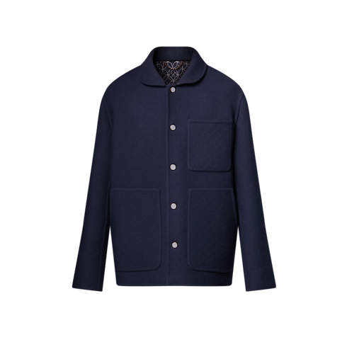 雙面工裝風外套 in 男士's 時裝系列 大衣與夾克 collections by Louis Vuitton (產品縮放)