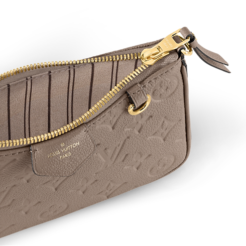 Easy Pouch On Strap Monogram Empreinte 皮革 in 女士's 錢包及小型皮件 女裝錢包、皮夾及小型皮件總覽 collections by Louis Vuitton (產品縮放)