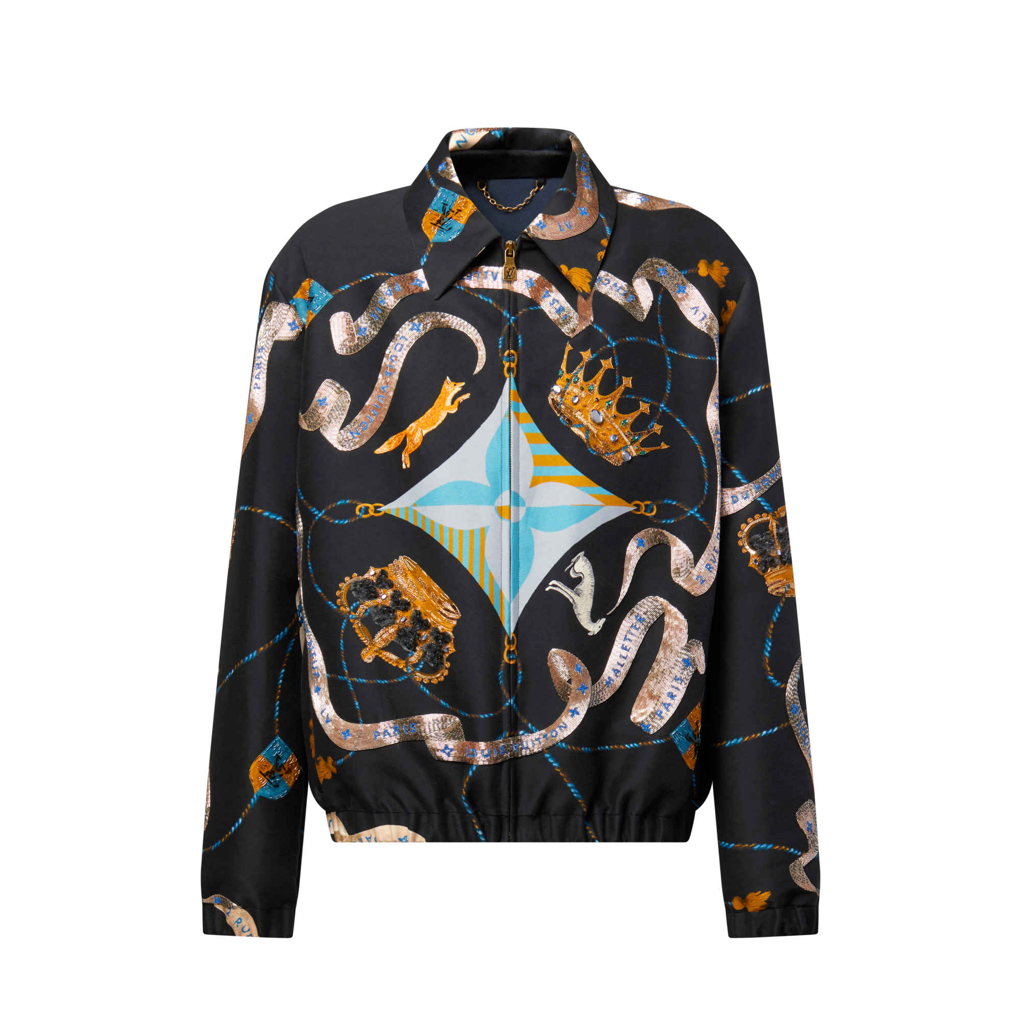 裝飾緞布外套  in 男士