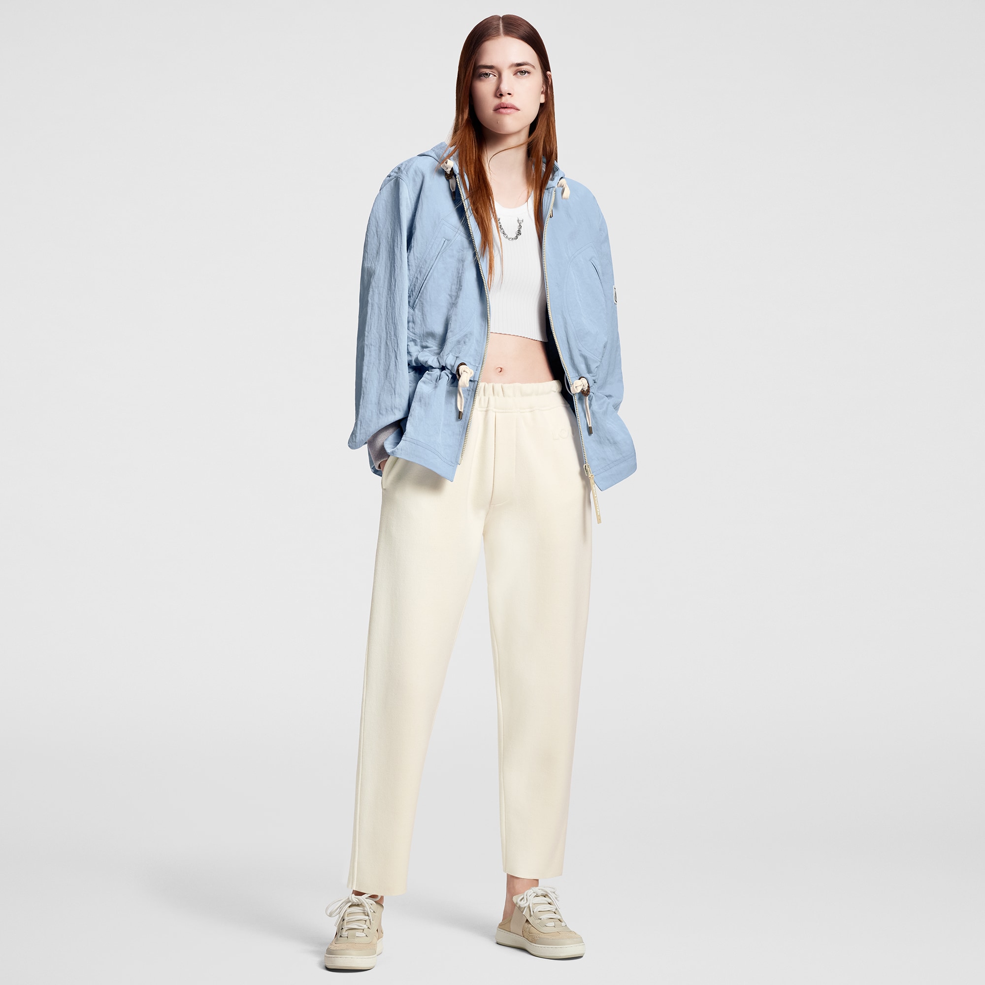 壓花標誌慢跑褲  in 女士