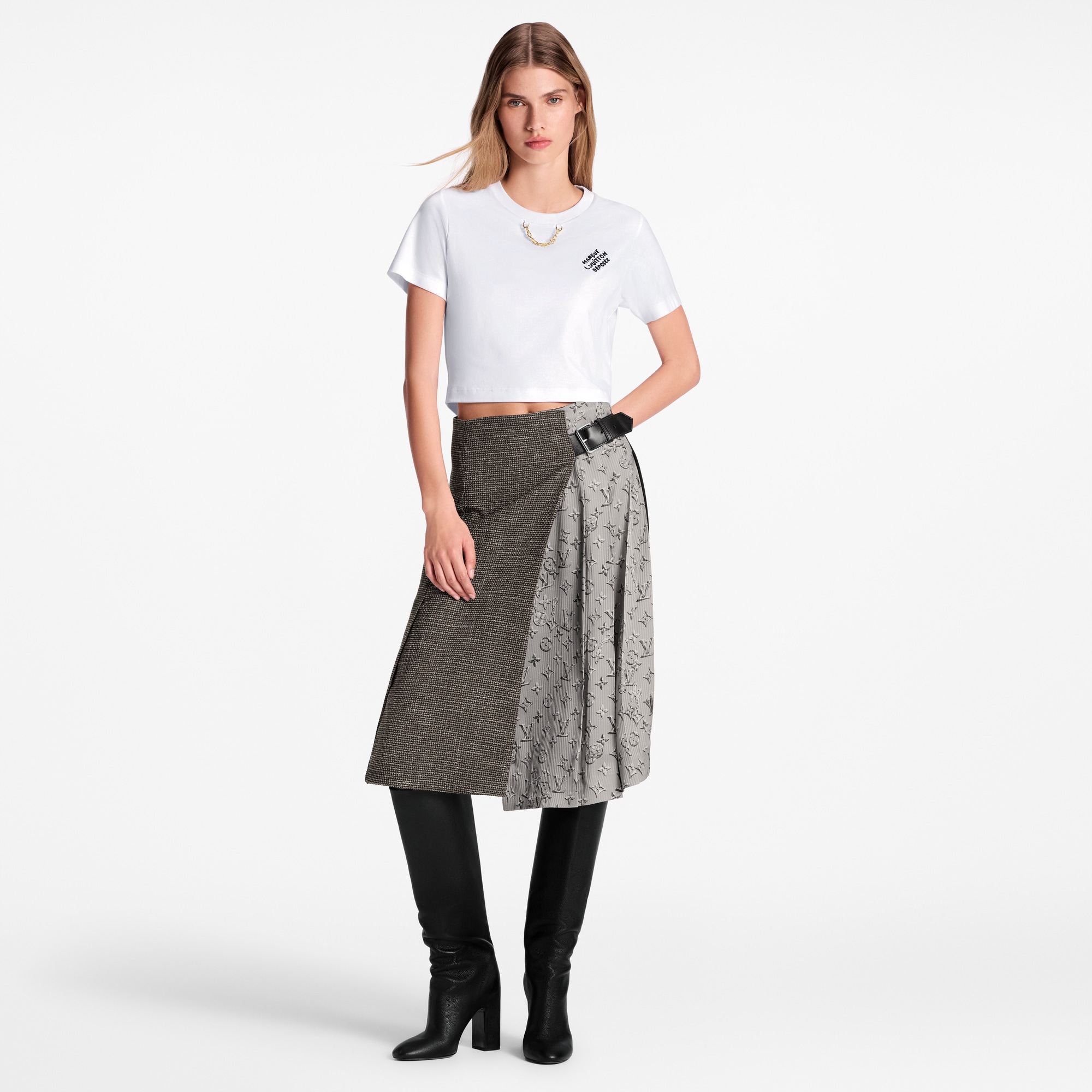 刺繡標誌T恤  in 女士