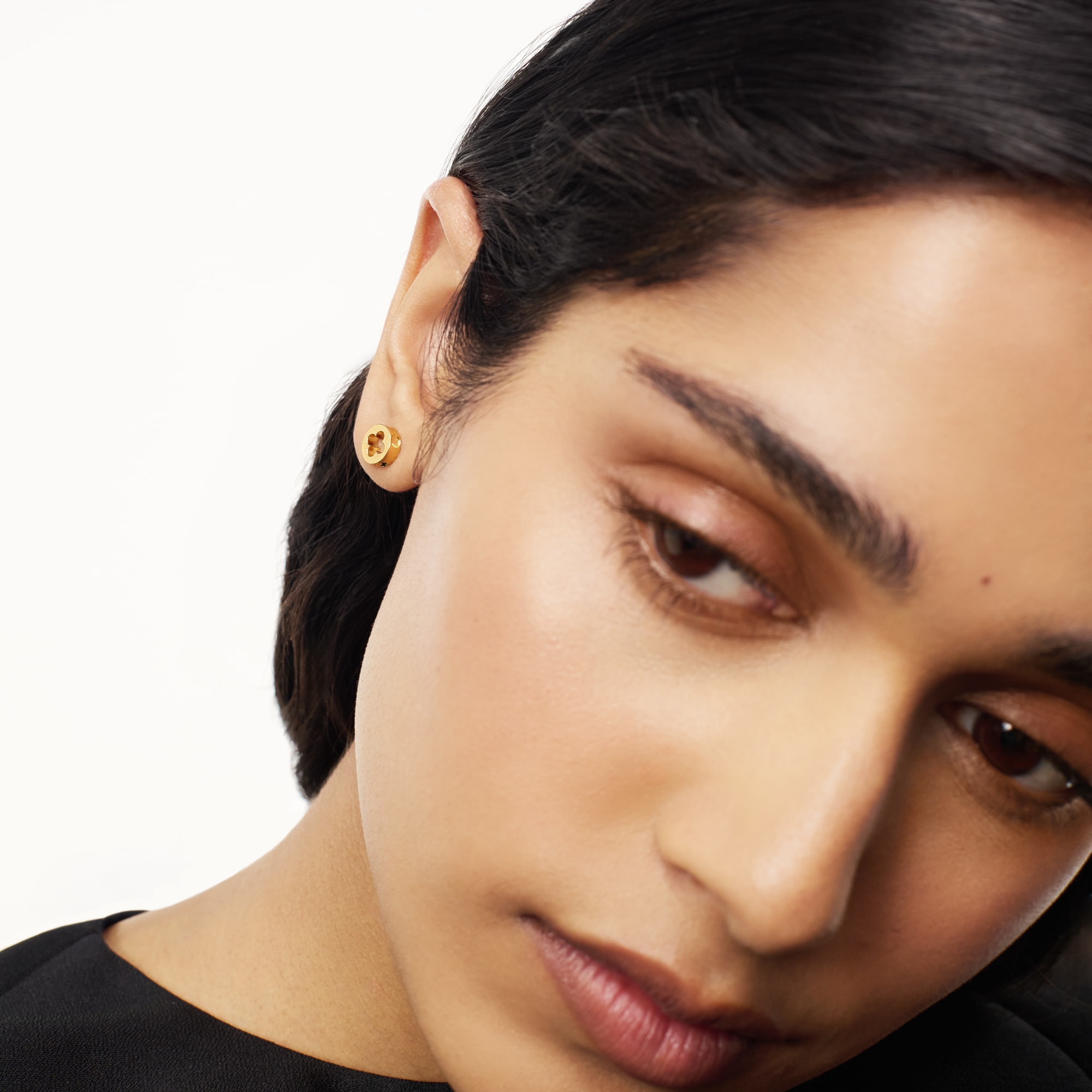 Empreinte 黃K金耳釘  in 珠寶系列