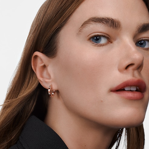 Empreinte 玫瑰K金環狀耳環 - 單枚 in 珠寶系列's 按類別瀏覽 耳環 collections by Louis Vuitton (產品縮放)