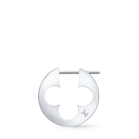 Empreinte 白K金配鑽石環狀耳環 - 單枚 in 珠寶系列's 按類別瀏覽 耳環 collections by Louis Vuitton (產品縮放)