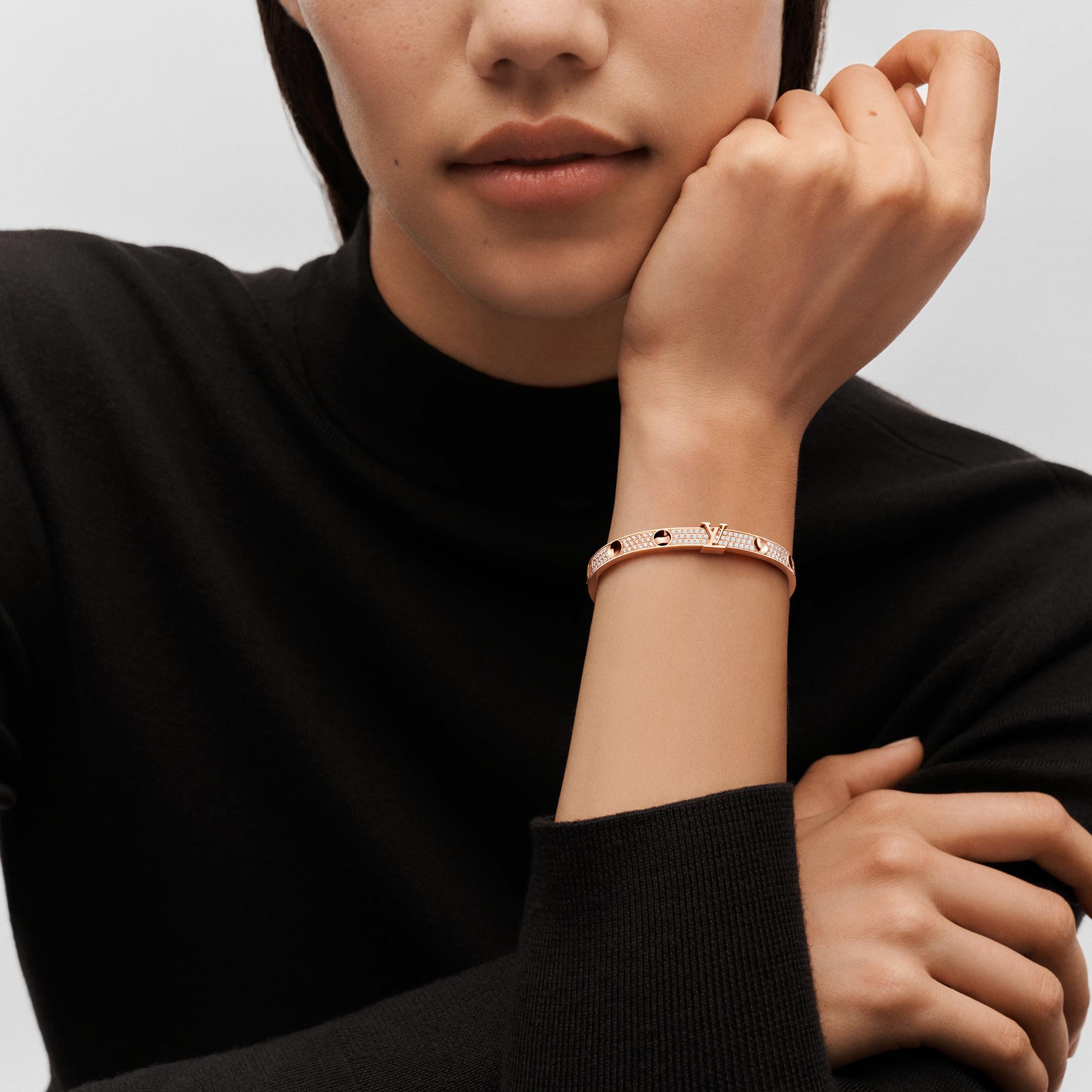 Empreinte 玫瑰K金配鑽石手鐲  in 珠寶系列