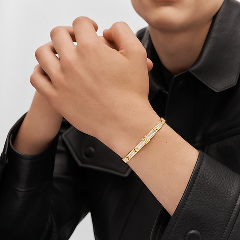 Empreinte 黃K金配鑽石手鐲 in 珠寶系列's 按類別瀏覽 高級珠寶總覽 collections by Louis Vuitton (產品縮放)