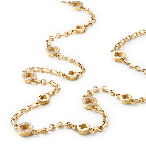 Empreinte 黃K金配鑽石可轉換式項鍊 in 珠寶系列's 按類別瀏覽 項鍊吊墜 collections by Louis Vuitton (產品縮放)