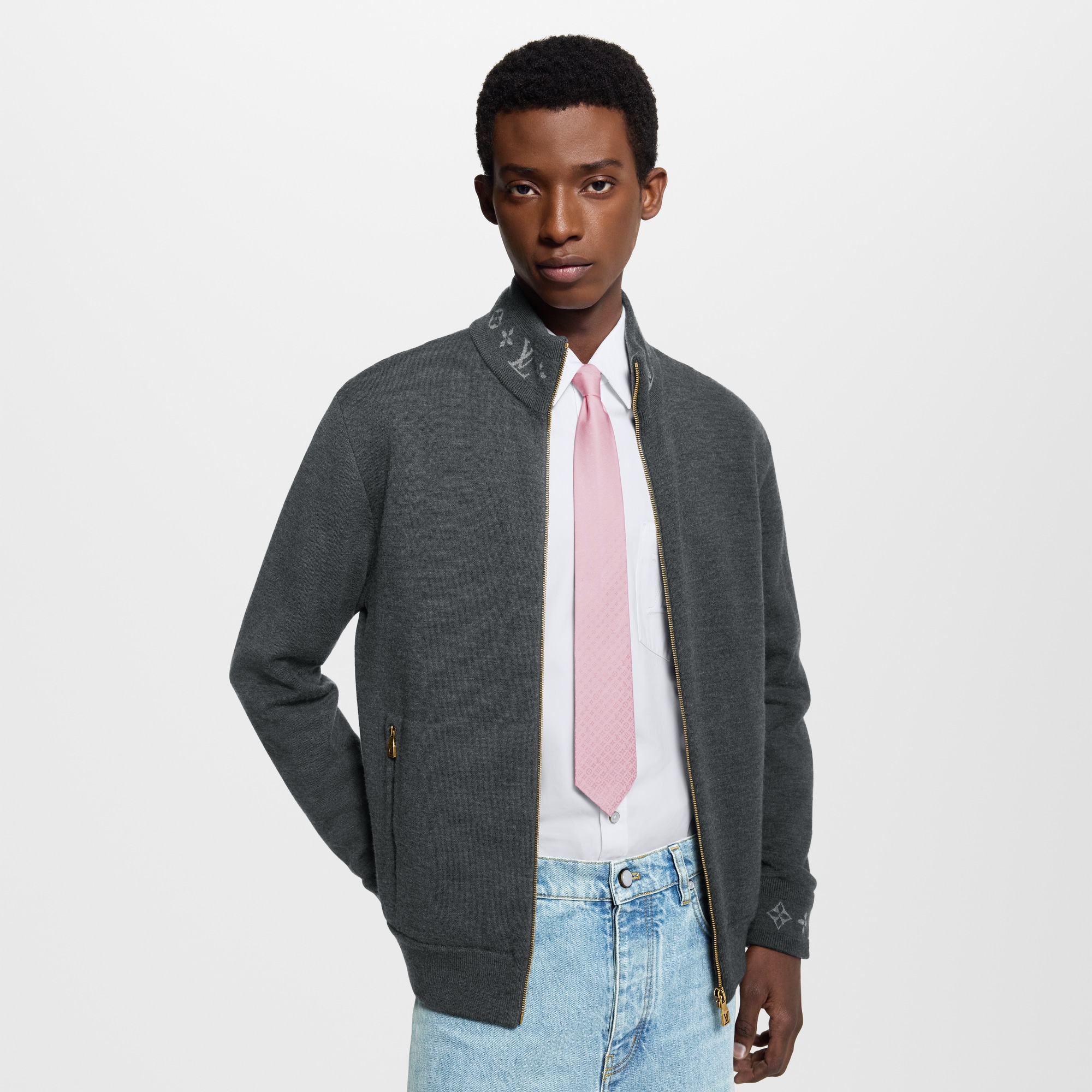 Fading Monogram 領帶 . in 男士