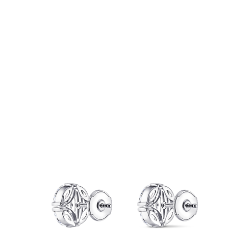 Galaxie 白K金配鑽石耳釘 in Les Extraordinaires's 珠寶系列 耳環 collections by Louis Vuitton (產品縮放)