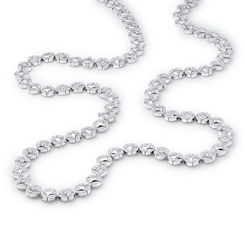 Galaxie 長項鍊 - 配白K金及鑽石 in Les Extraordinaires's 珠寶系列 項鏈吊墜 collections by Louis Vuitton (產品縮放)