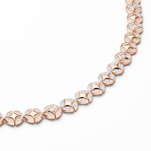 Galaxie 項鍊 - 配玫瑰 K 金及鑽石 in Les Extraordinaires's 珠寶系列 項鏈吊墜 collections by Louis Vuitton (產品縮放)