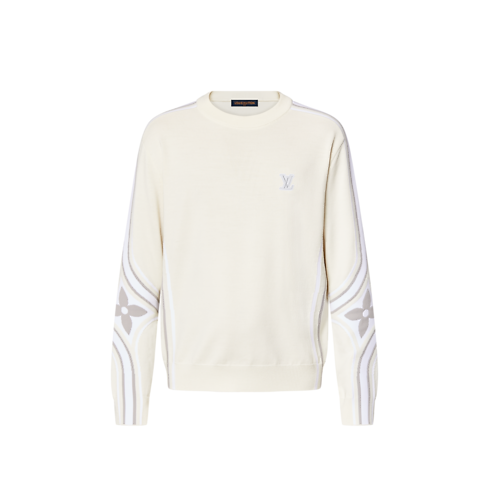 幾何風針織圓領上衣 in 全新系列's 男士系列 LV Ski 系列 collections by Louis Vuitton (產品縮放)