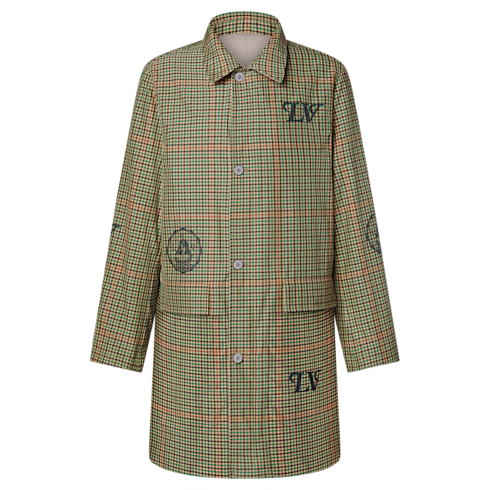 幾何風雙面雨衣 in 男士's 時裝系列 大衣與夾克 collections by Louis Vuitton (產品縮放)
