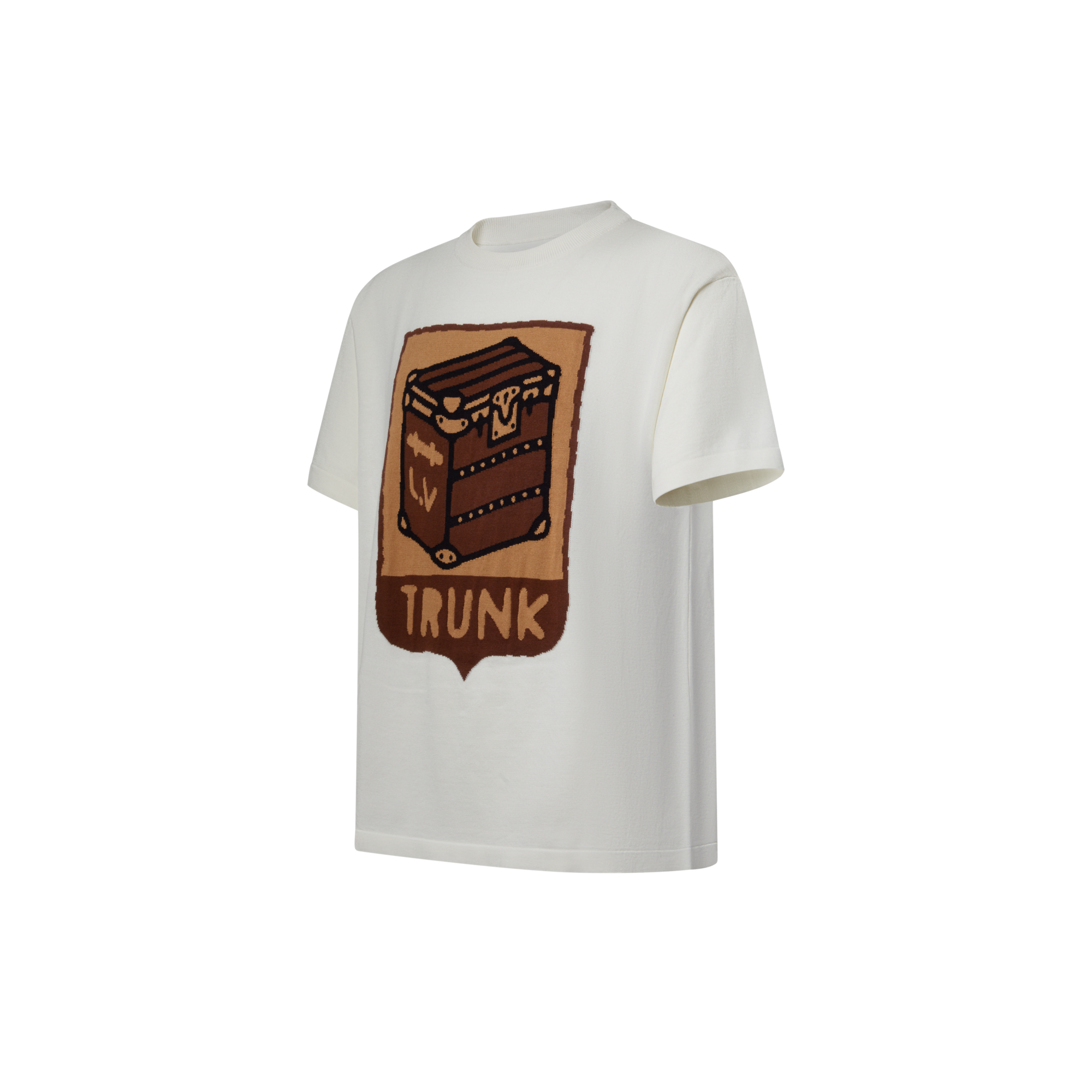 幾何風格短袖圓領上衣  in 男士