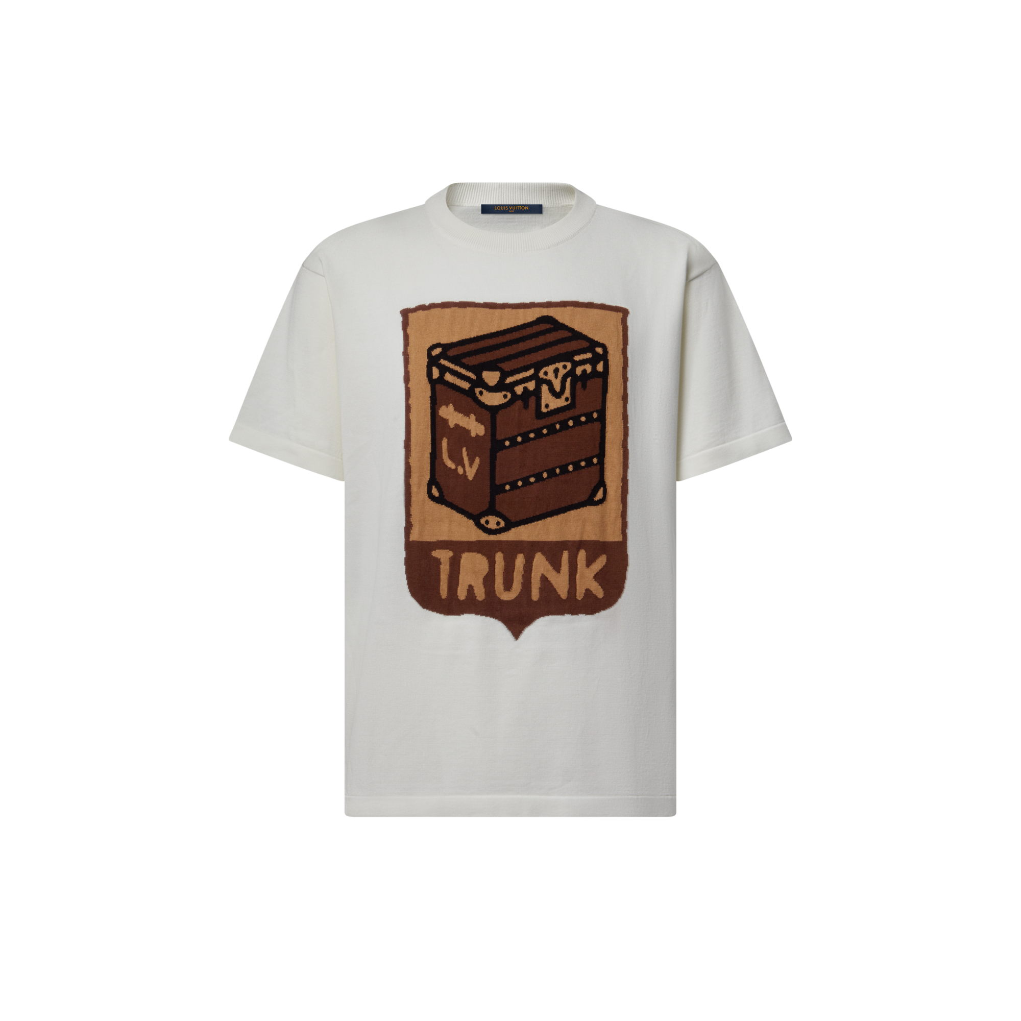 幾何風格短袖圓領上衣  in 男士