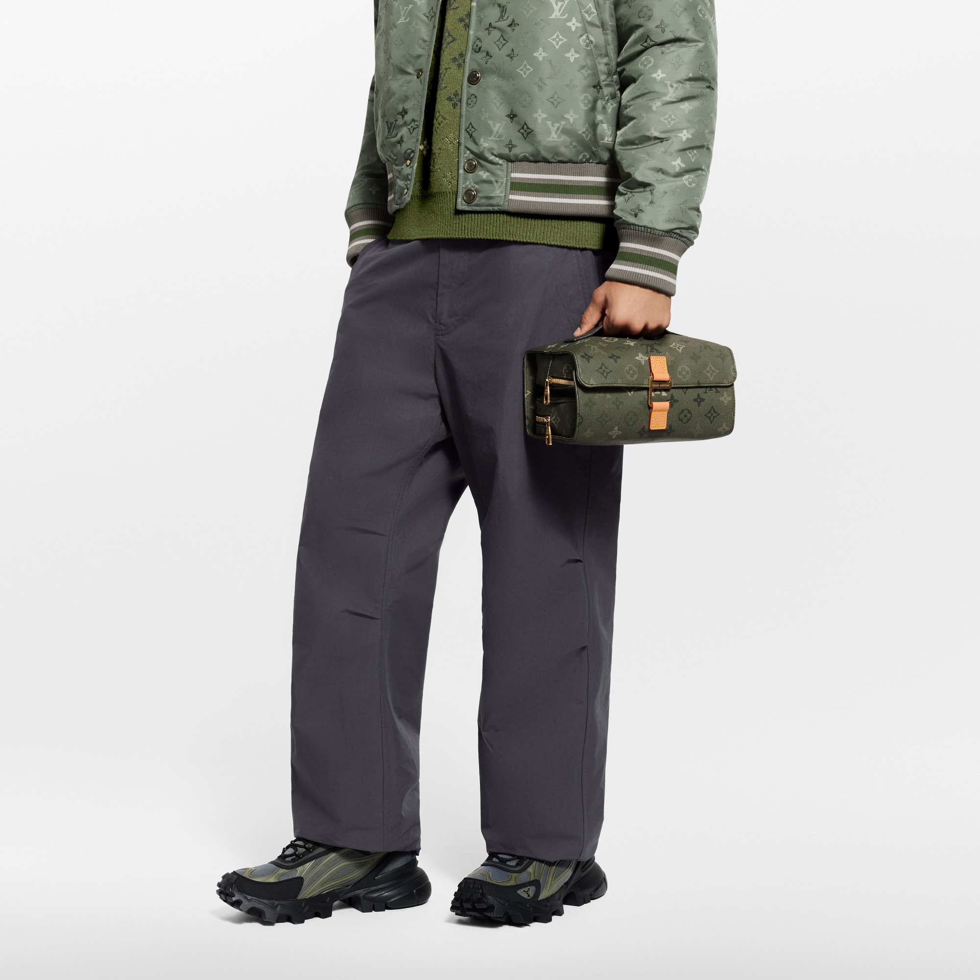 梳洗掛包 Monogram Other 帆布 in 男士