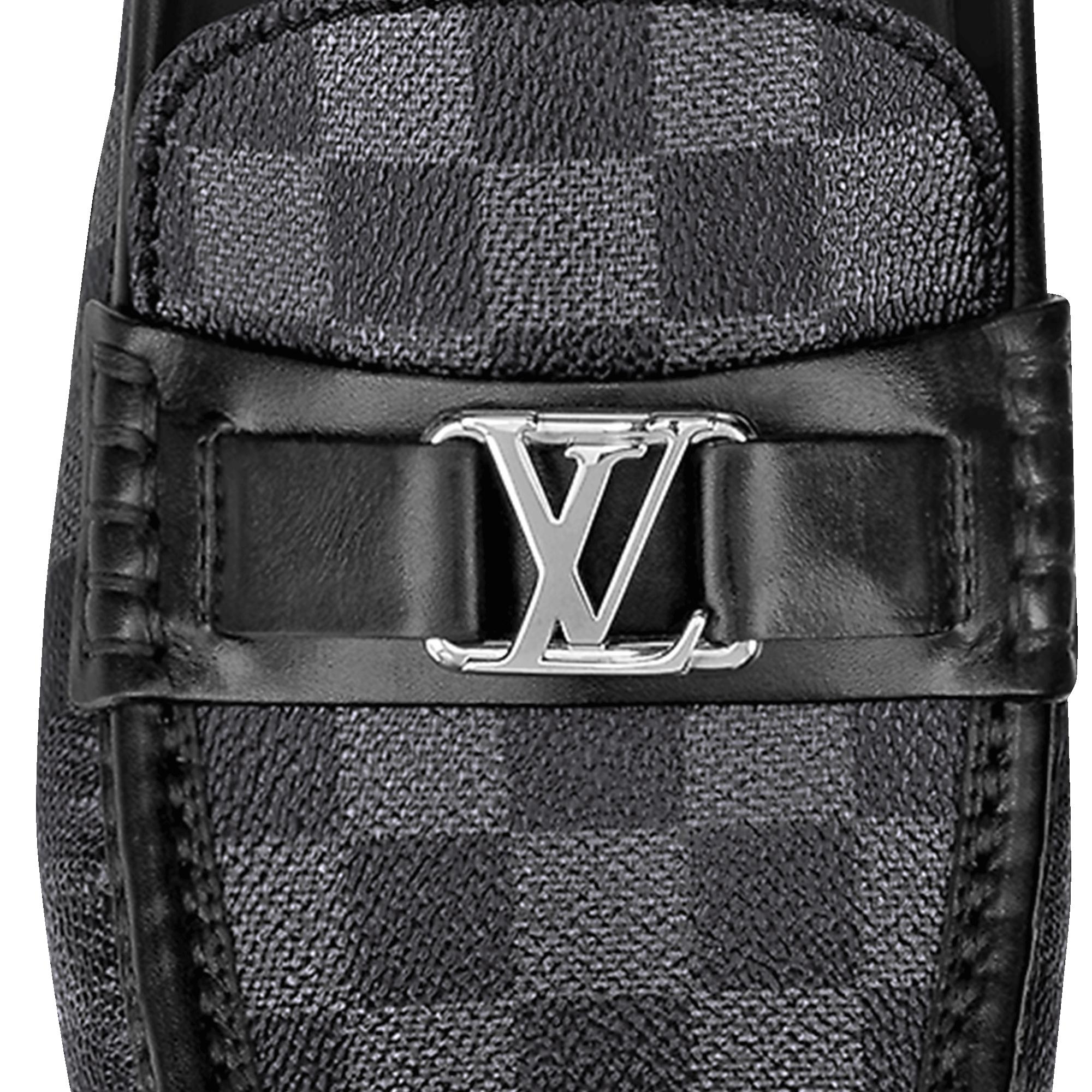 Hockenheim 莫卡辛便鞋 Damier Graphite 帆布 in 男士