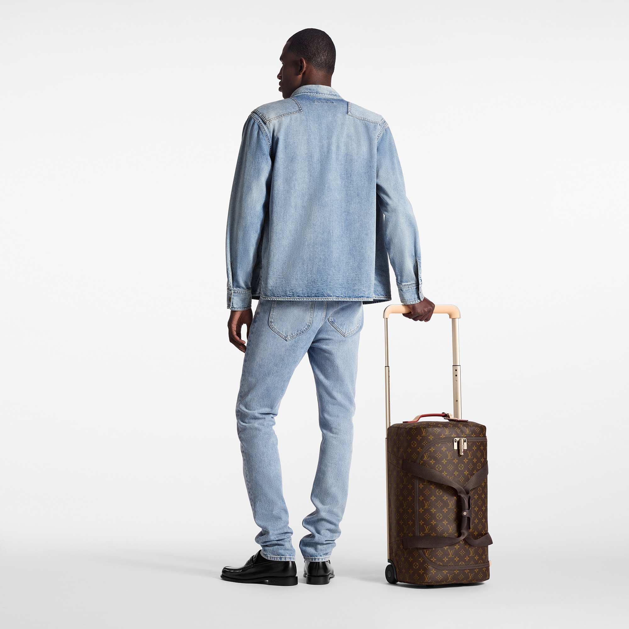Horizon Soft Duffle 55 Monogram 帆布 in 男士