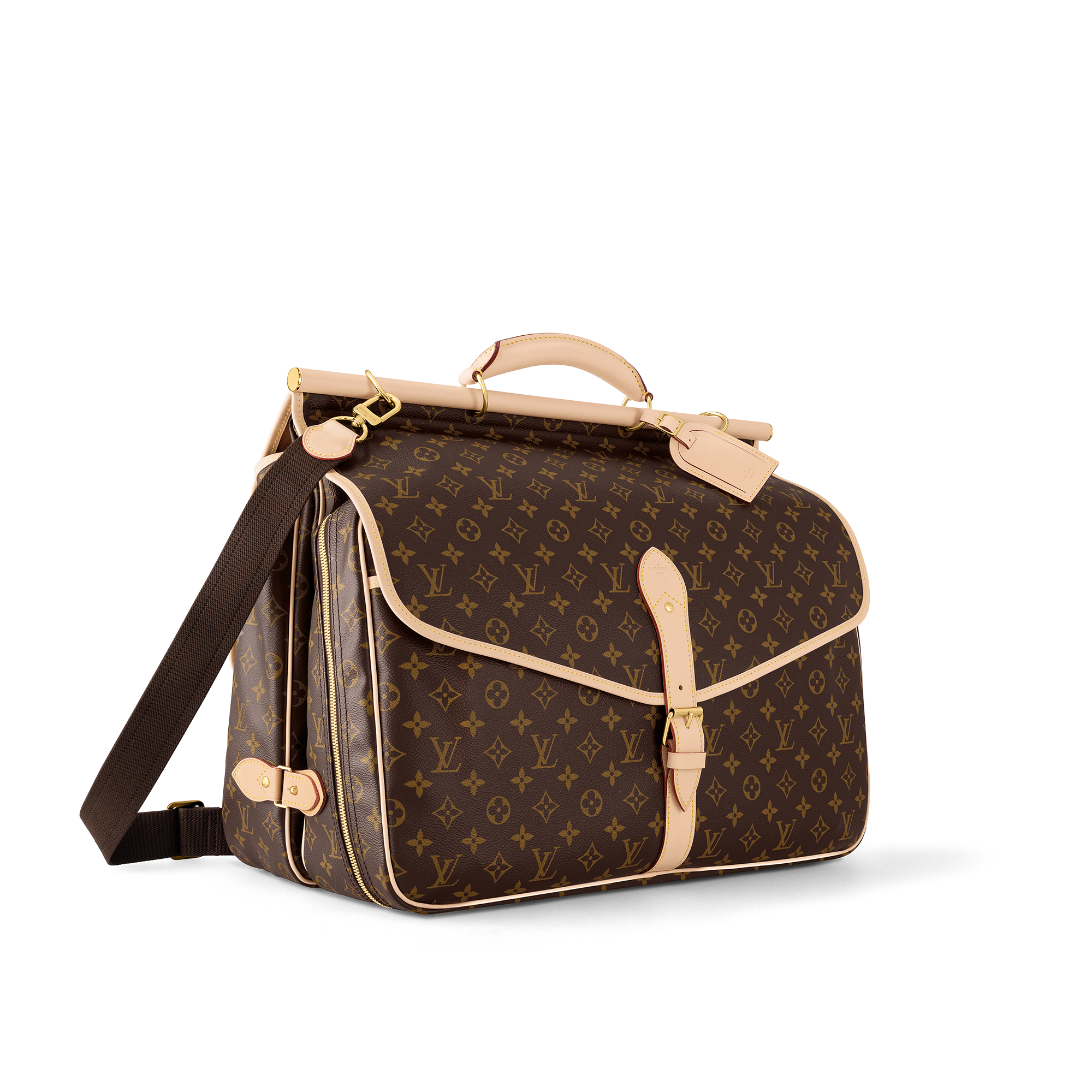 Hunting Bag Monogram 帆布 in 時尚包包及小型皮件