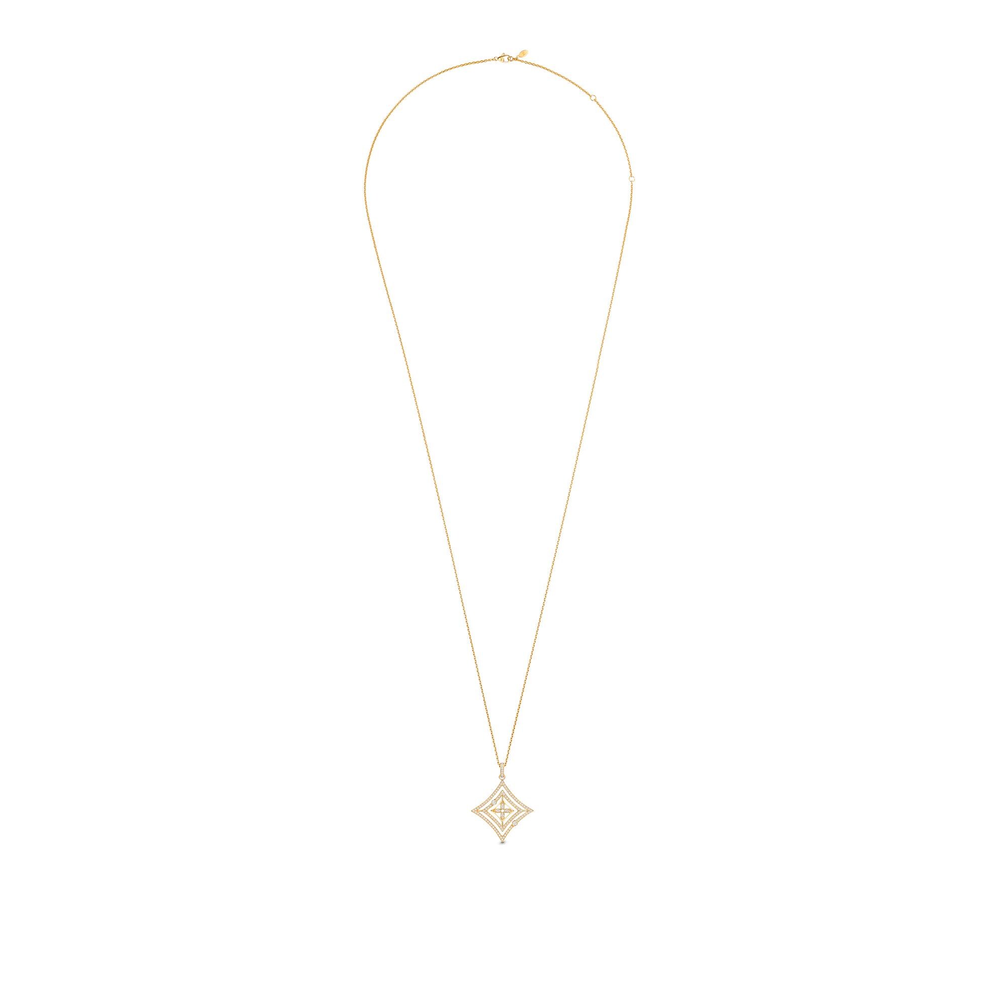 Idylle Blossom 黃K金配鑽石圓牌  in 珠寶系列