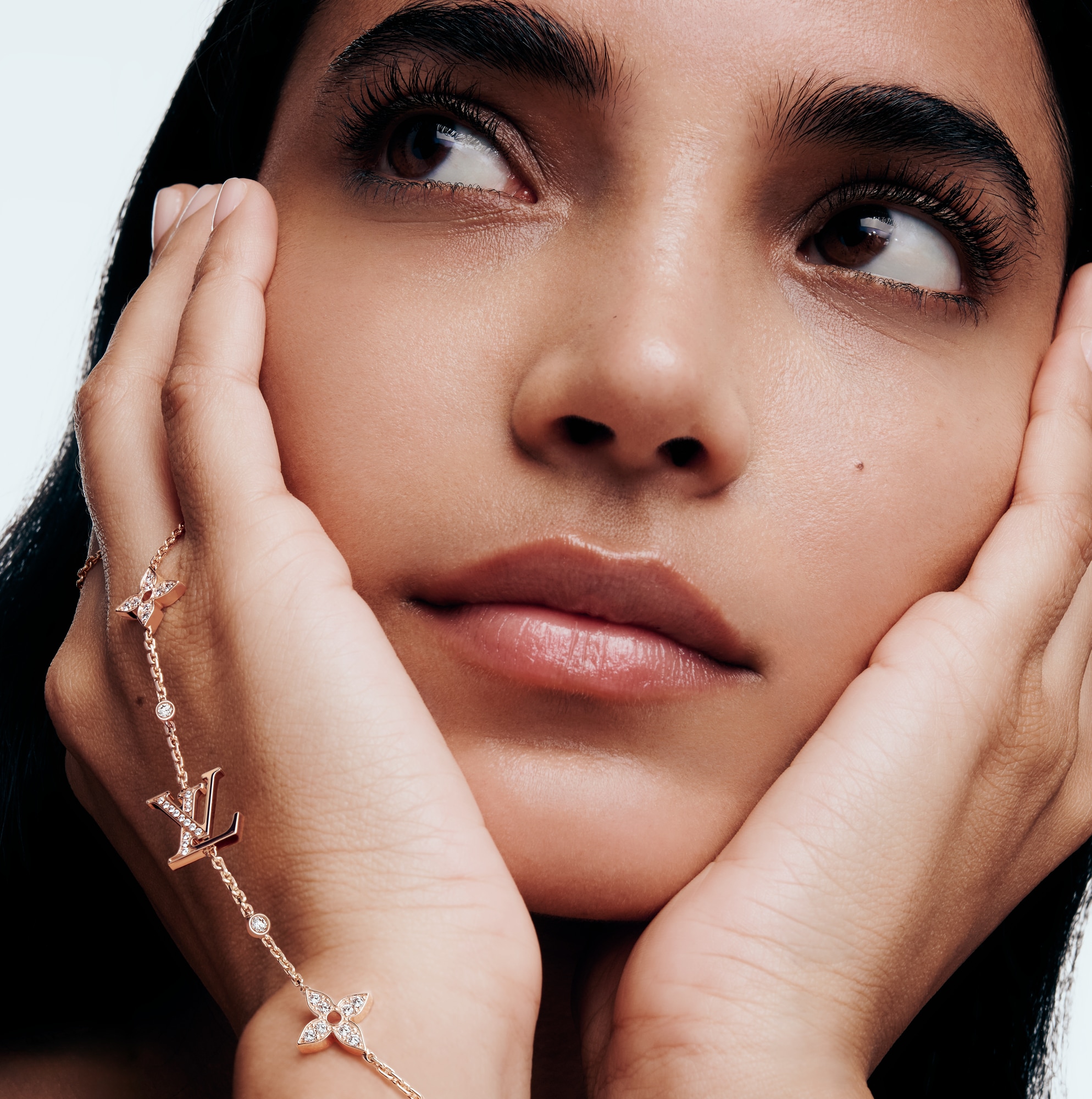 Idylle Blossom Multi-Motif 長項鍊 - 配玫瑰K金及鑽石  in 珠寶系列